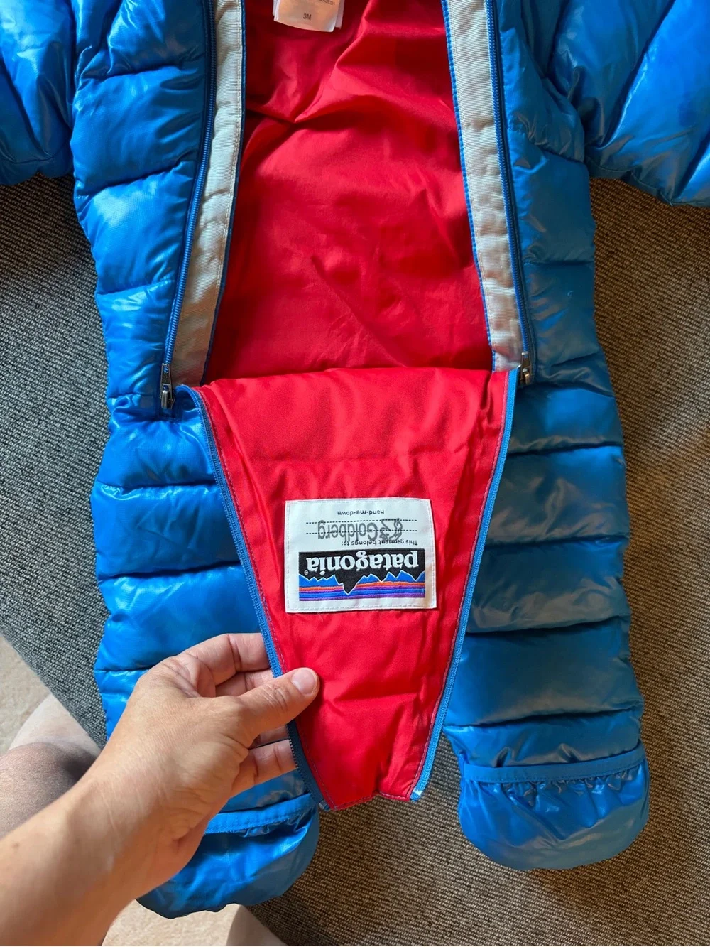 Patagonia Infant Down Bunting Snow Suit